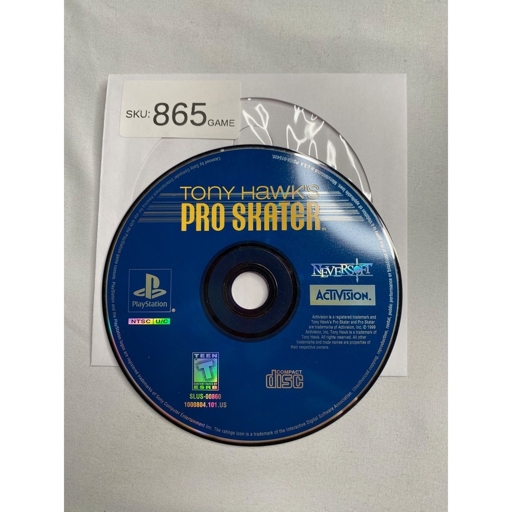 Tony Hawks Pro Skater Sony PlayStation 1